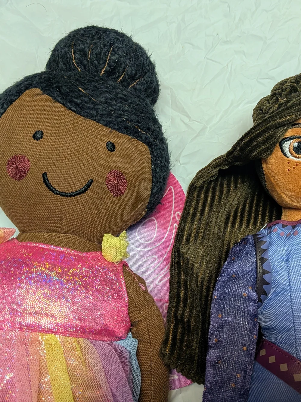 Pillowfort Ballerina & Disney Wish Asha Plush 19